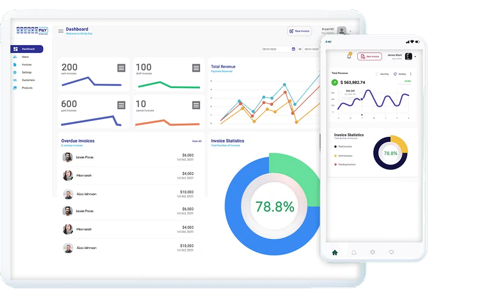 invoicing portal